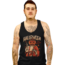 Load image into Gallery viewer, Shirts Tank Top, Unisex / Small / Black Halloween Is My Religion
