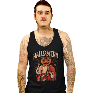 Shirts Tank Top, Unisex / Small / Black Halloween Is My Religion