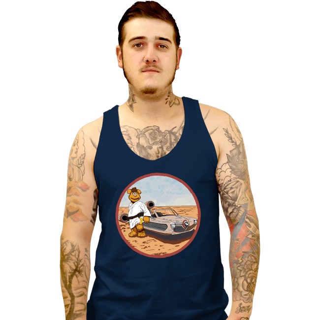 Daily_Deal_Shirts Tank Top, Unisex / Small / Navy Luke Skywockawocka
