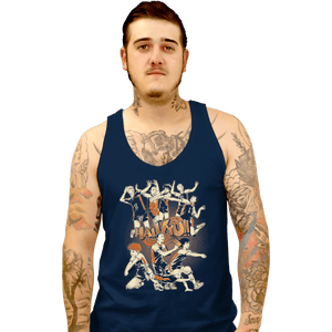 Shirts Tank Top, Unisex / Small / Navy Haikyu Jam