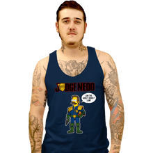Load image into Gallery viewer, Secret_Shirts Tank Top, Unisex / Small / Navy Judge Nedd
