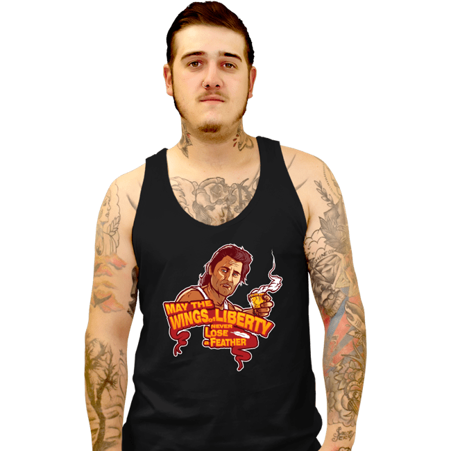 Shirts Tank Top, Unisex / Small / Black Wings Of Liberty