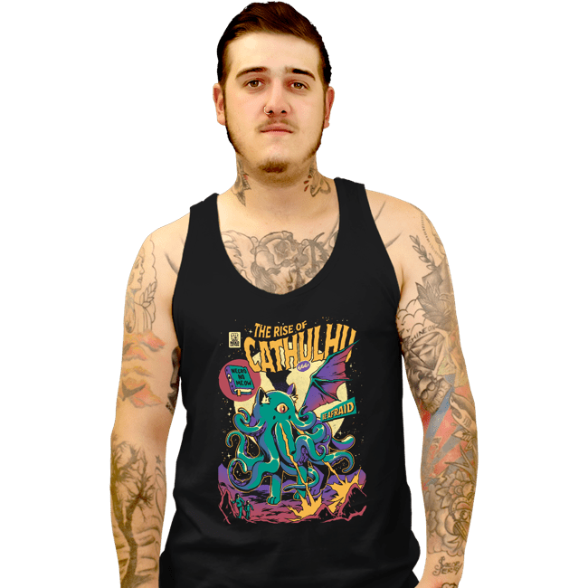 Secret_Shirts Tank Top, Unisex / Small / Black Rise Of Cathulu