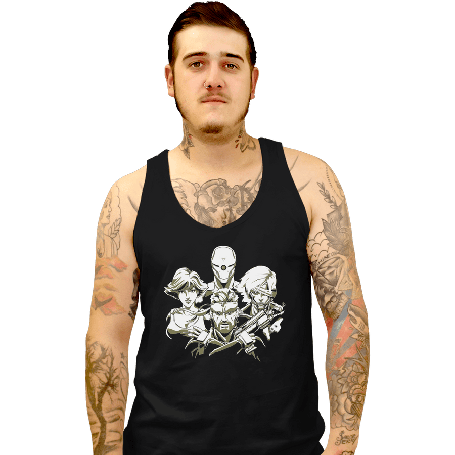 Shirts Tank Top, Unisex / Small / Black Metal Gear Rhapsody
