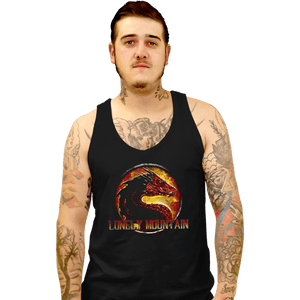 Shirts Tank Top, Unisex / Small / Black Lonely Mountain