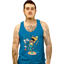 Load image into Gallery viewer, Secret_Shirts Tank Top, Unisex / Small / Sapphire Oh The Places
