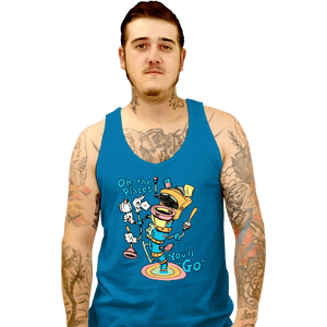 Secret_Shirts Tank Top, Unisex / Small / Sapphire Oh The Places