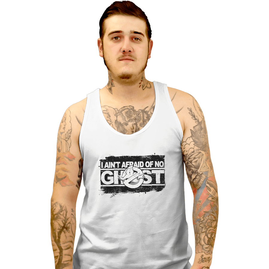Shirts Tank Top, Unisex / Small / White I Ain't Afraid