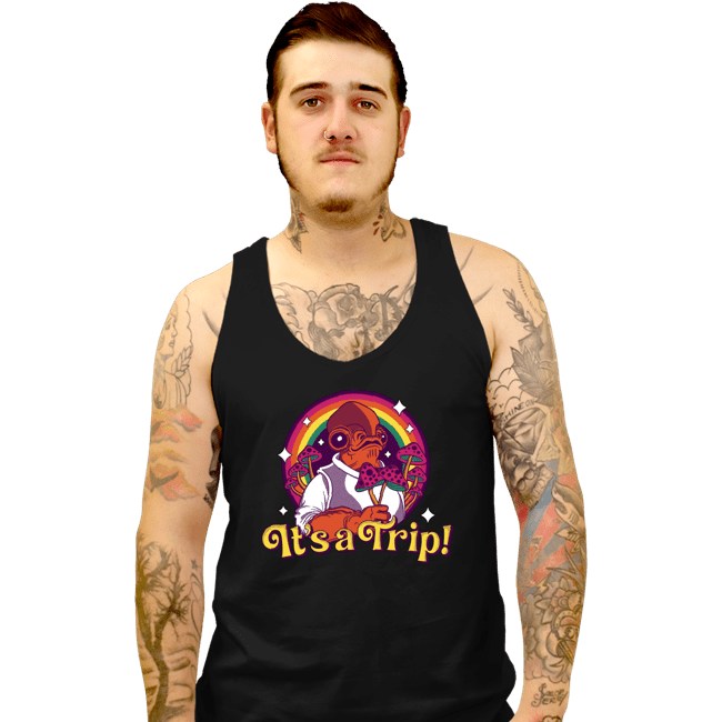 Daily_Deal_Shirts Tank Top, Unisex / Small / Black It's A Trip!