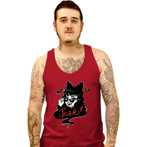 Daily_Deal_Shirts Tank Top, Unisex / Small / Red Jesk!