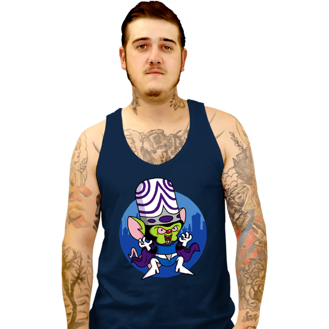 Secret_Shirts Tank Top, Unisex / Small / Navy Double Conqueror!