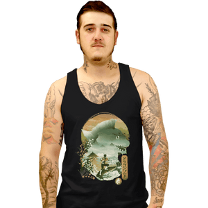 Shirts Tank Top, Unisex / Small / Black Dragonzord Ukiyoe