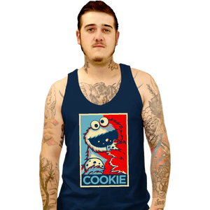 Daily_Deal_Shirts Tank Top, Unisex / Small / Navy Cookie Hope