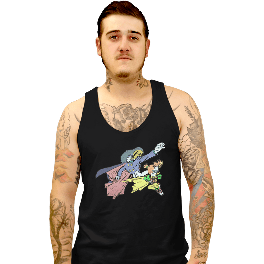 Shirts Tank Top, Unisex / Small / Black The Duck Knight