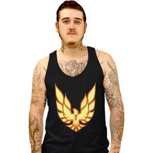 Shirts Tank Top, Unisex / Small / Black Dark Phoenix Firebird