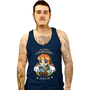Secret_Shirts Tank Top, Unisex / Small / Navy Just One More