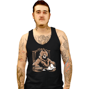 Daily_Deal_Shirts Tank Top, Unisex / Small / Black Bearface