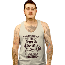 Load image into Gallery viewer, Secret_Shirts Tank Top, Unisex / Small / White I had my patience tested
