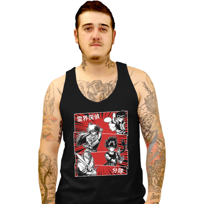 Daily_Deal_Shirts Tank Top, Unisex / Small / Black Spirit World Detectives