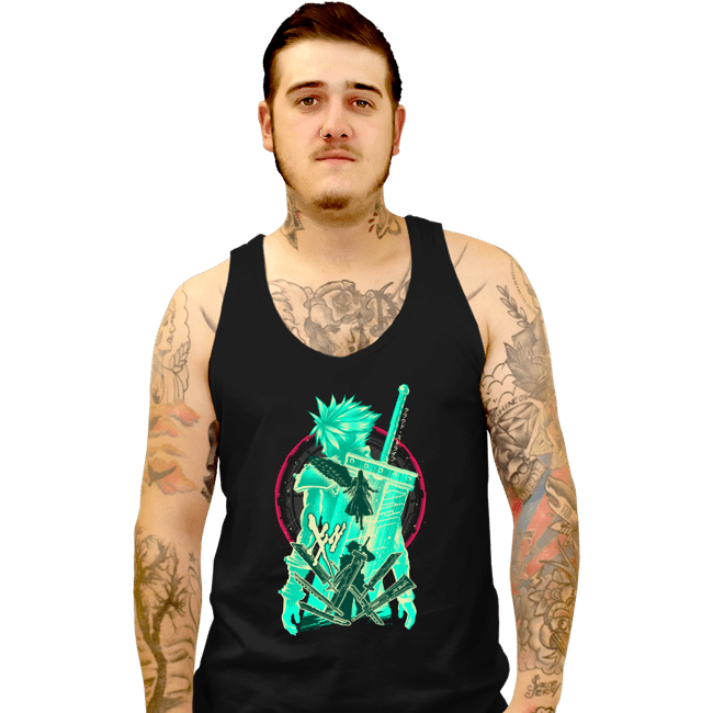 Daily_Deal_Shirts Tank Top, Unisex / Small / Black Midgar's Maverick