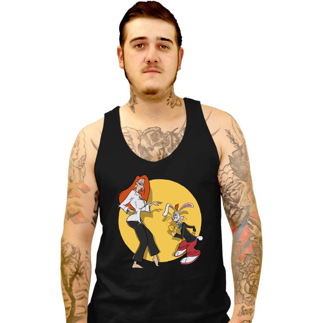 Secret_Shirts Tank Top, Unisex / Small / Black Rabbit Fiction!