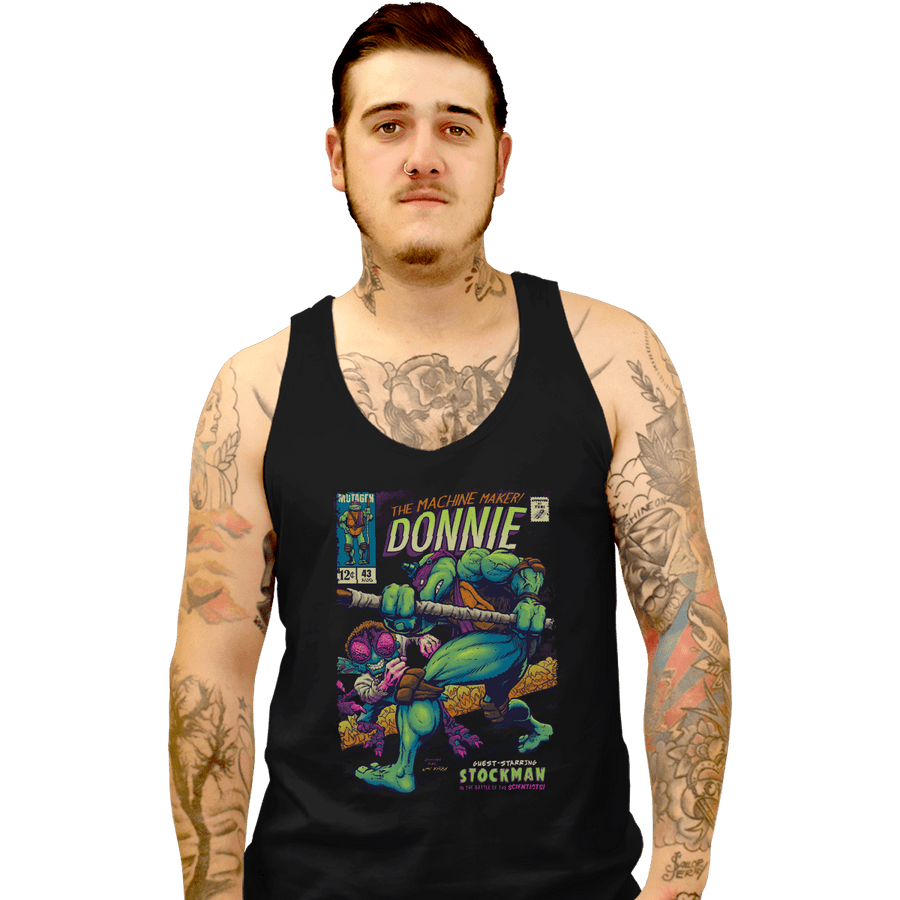 Shirts Tank Top, Unisex / Small / Black The Machine Maker