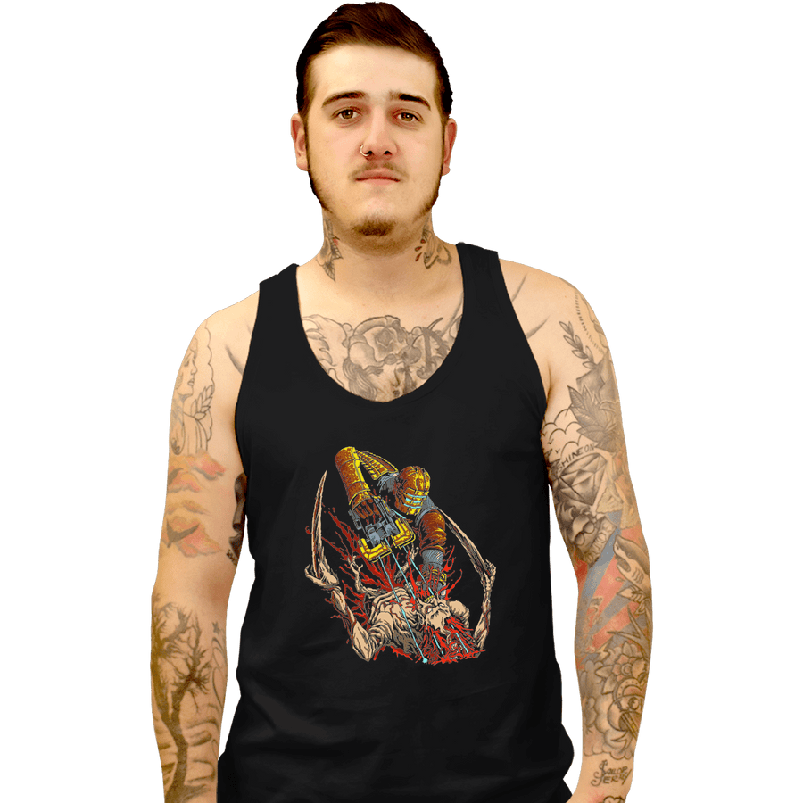 Shirts Tank Top, Unisex / Small / Black Necro Space