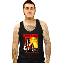 Load image into Gallery viewer, Secret_Shirts Tank Top, Unisex / Small / Black Dwight Rambo
