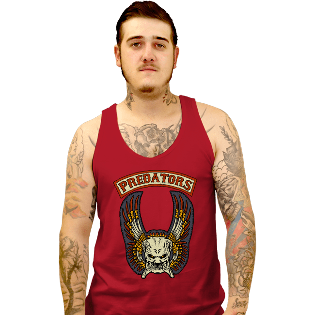 Daily_Deal_Shirts Tank Top, Unisex / Small / Red Predators