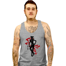 Load image into Gallery viewer, Shirts Tank Top, Unisex / Small / Sports Grey Crimson Jolyne Cujoh
