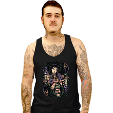 Load image into Gallery viewer, Daily_Deal_Shirts Tank Top, Unisex / Small / Black Beetlejuice &amp; Lydia Card
