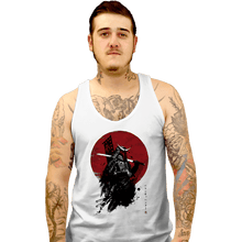 Load image into Gallery viewer, Shirts Tank Top, Unisex / Small / White Mandalorian Samurai
