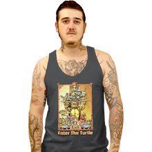 Load image into Gallery viewer, Secret_Shirts Tank Top, Unisex / Small / Charcoal Enter The Turtles
