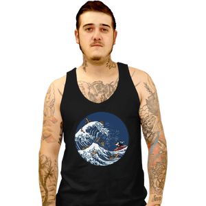 Shirts Tank Top, Unisex / Small / Black Kanagawa Brooms