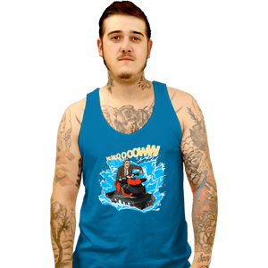Secret_Shirts Tank Top, Unisex / Small / Sapphire The Little Jet Ski