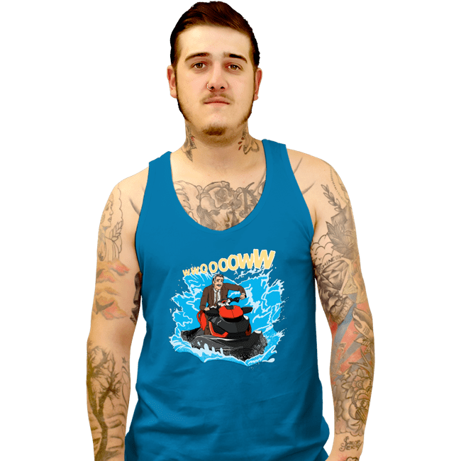 Secret_Shirts Tank Top, Unisex / Small / Sapphire The Little Jet Ski