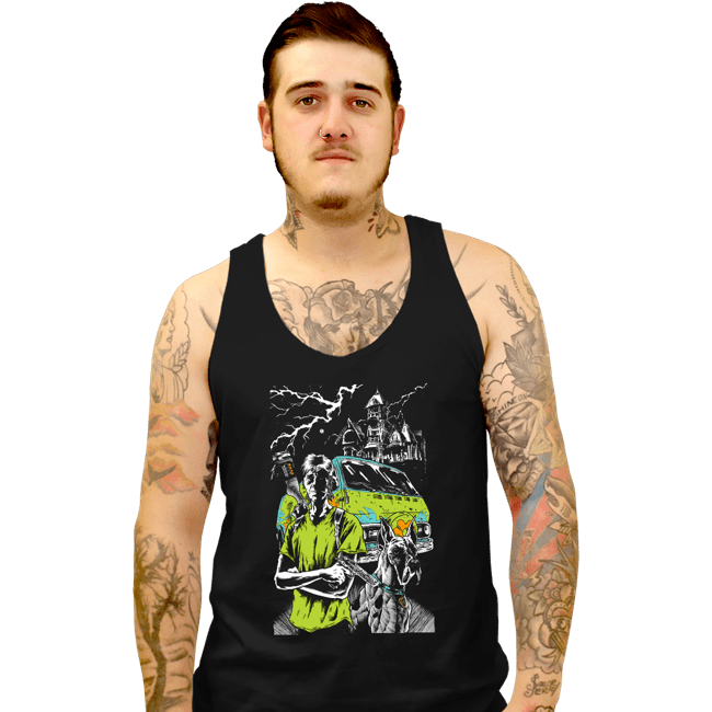 Shirts Tank Top, Unisex / Small / Black Scooby And Shaggy