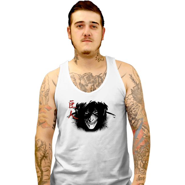 Shirts Tank Top, Unisex / Small / White Titan Ink