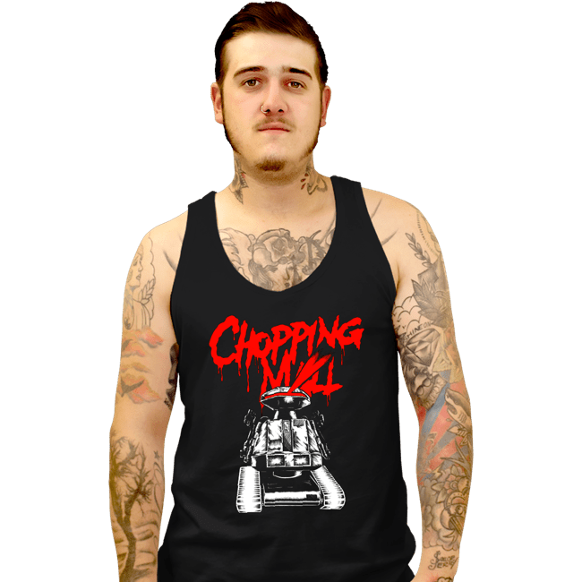Secret_Shirts Tank Top, Unisex / Small / Black Killbot!
