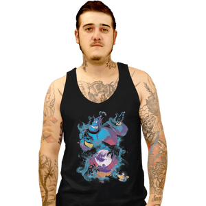 Shirts Tank Top, Unisex / Small / Black Legend Of The Lamp