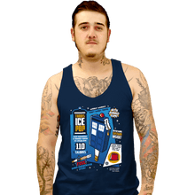 Load image into Gallery viewer, Shirts Tank Top, Unisex / Small / Navy Tardis Ice Pop
