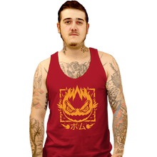 Load image into Gallery viewer, Shirts Tank Top, Unisex / Small / Red Fireball Bomb
