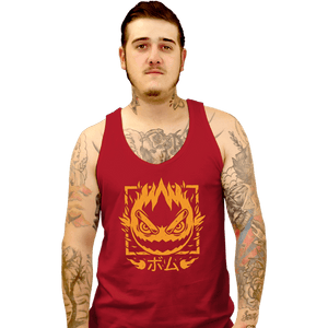 Shirts Tank Top, Unisex / Small / Red Fireball Bomb