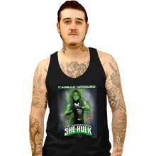 Load image into Gallery viewer, Daily_Deal_Shirts Tank Top, Unisex / Small / Black Camille Hulk
