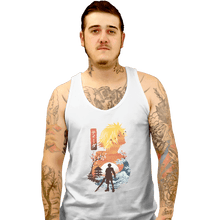 Load image into Gallery viewer, Shirts Tank Top, Unisex / Small / White Ukiyo Tidus
