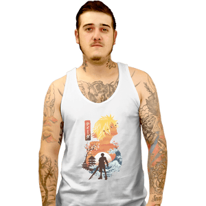 Shirts Tank Top, Unisex / Small / White Ukiyo Tidus