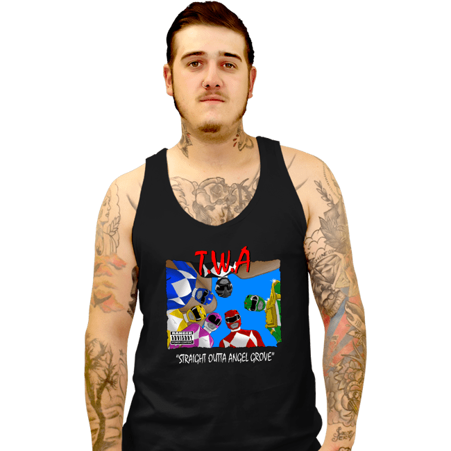 Daily_Deal_Shirts Tank Top, Unisex / Small / Black T.W.A.