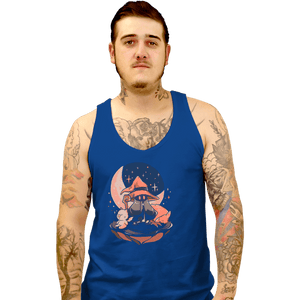 Daily_Deal_Shirts Tank Top, Unisex / Small / Royal Blue Nightfall Mage