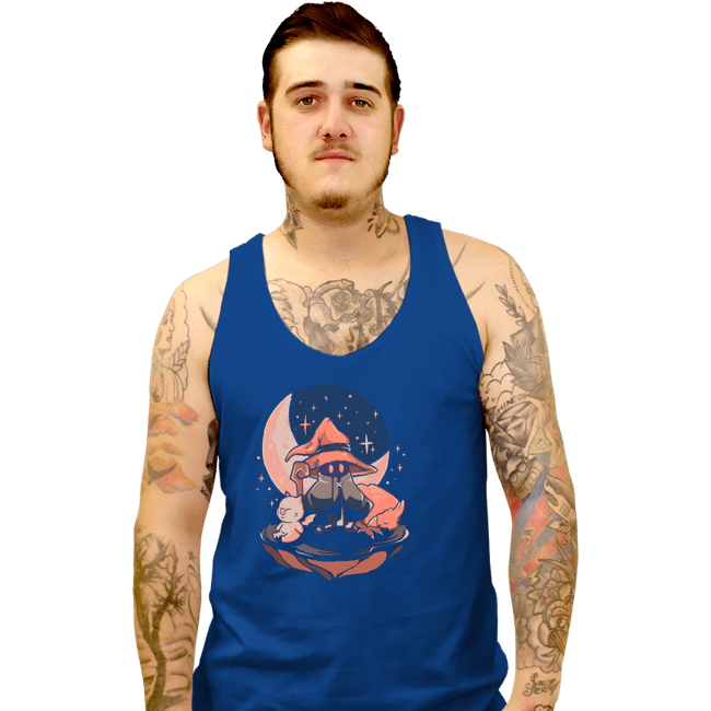 Daily_Deal_Shirts Tank Top, Unisex / Small / Royal Blue Nightfall Mage