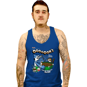 Shirts Tank Top, Unisex / Small / Royal Blue Regular Cereal